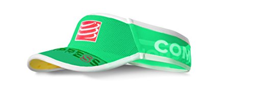 compressport ultraligh visor visera unisex verde flor talla nica