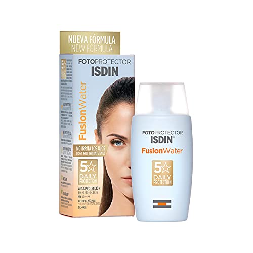 isdin fotoprotector fusion water spf 50 protector solar facial de fase 1