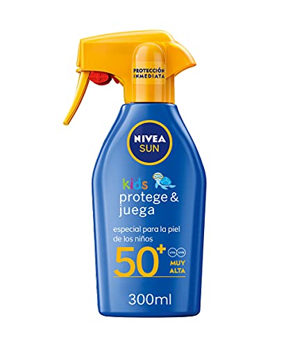 nivea sun spray solar nios protege juega fp50 1 x 300 ml pistola spray