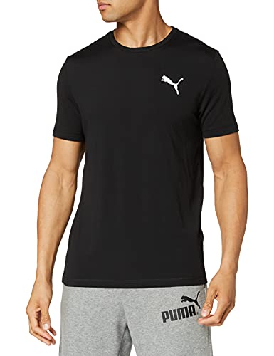 puma active t camiseta hombre negro black m