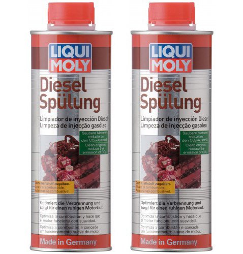 2 x liqui moly 2509 500ml limpiador de inyectores slo para motores disel