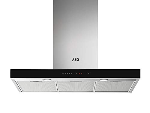 aeg dbe5961hg campana extractora de pared 90 cm 3 niveles de potencia