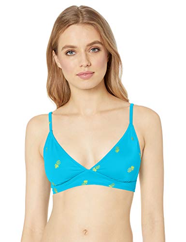 amazon essentials top de bikini clsico para mujer soporte ligero azul