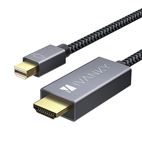 ivanky cable mini displayport a hdmi cable mini dp a hdmi 2m full hd 1080p