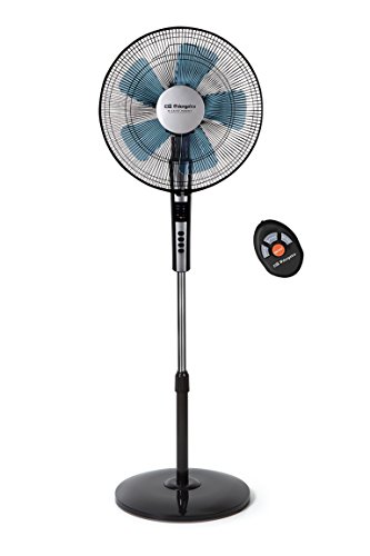 orbegozo sf 0640 ventilador silencioso de pie con mando a distancia