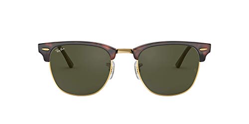 ray ban clubmaster gafas de sol para hombre marrn marco marrn tortoise