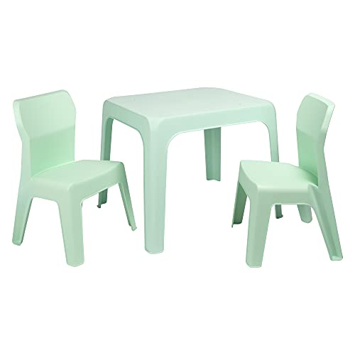 resol set jan mesa infantil con sillas 2 sillas nios y mesa de plstico