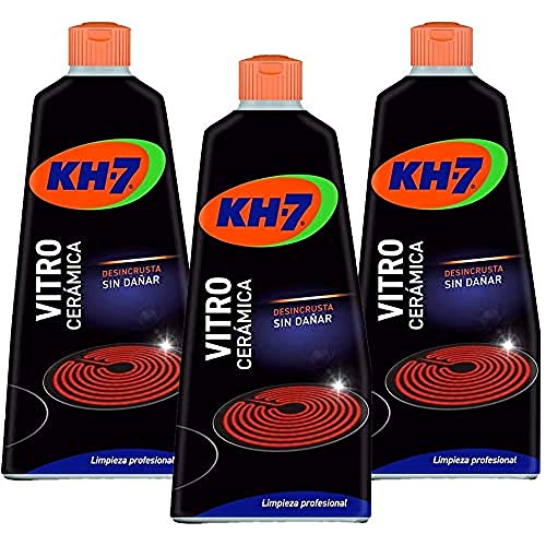 kh 7 crema para la limpieza la vitrocermica 3 recipientes de 450 ml