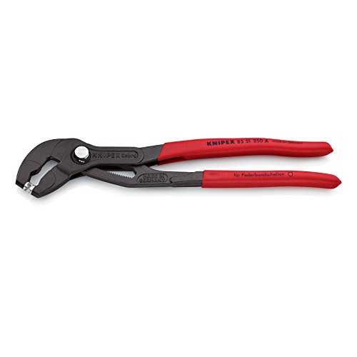 knipex alicate para abrazaderas 250 mm 85 51 250 a