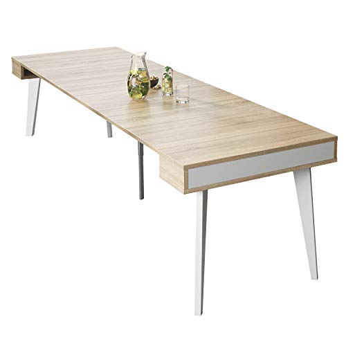 selectionhome mesa de comedor salon consola extensible modelo nordic