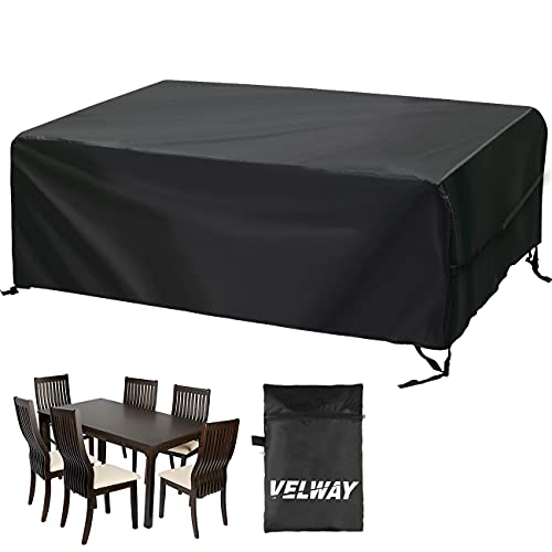 velway funda para muebles de jardn exterior protectora para mesas