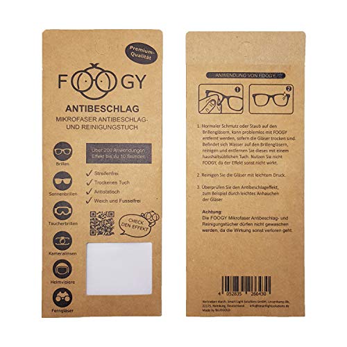 foogy pao de microfibra antivaho para gafas pao de limpieza en seco no