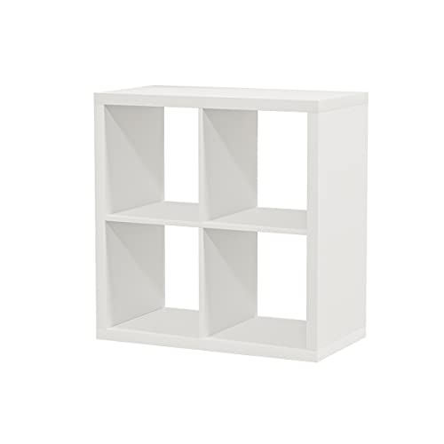 ikea estantera blanca kallax librero ideal para cestas o cajas 1