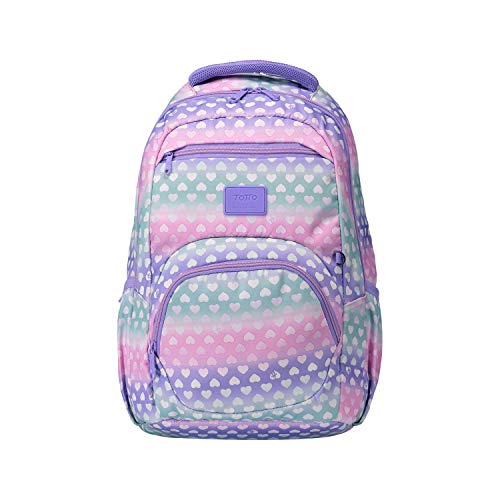 totto mochila juvenil eco friendly estampado corel tracer 4