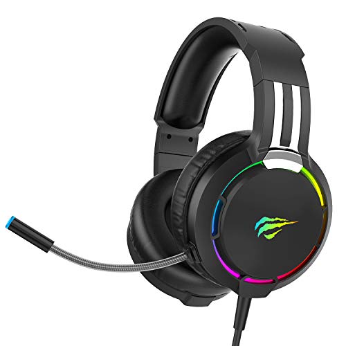 auriculares gaming para ps4 havit iluminacin rgb cascos gaming sonido