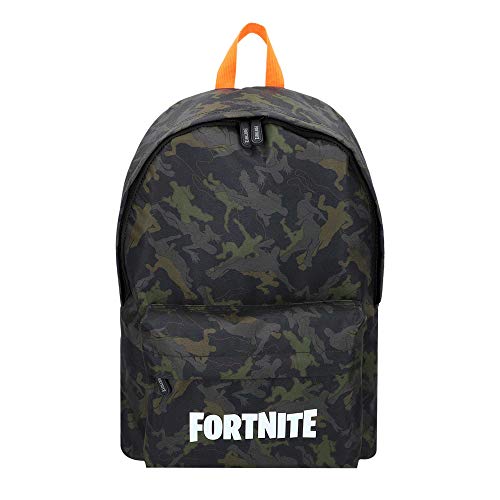 colorbaby mochila fortnite camuflaje negro 35x43 cm 77081