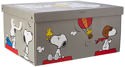 kanguru caja de almacenamiento en cartn lavatelli snoopy facil montaje