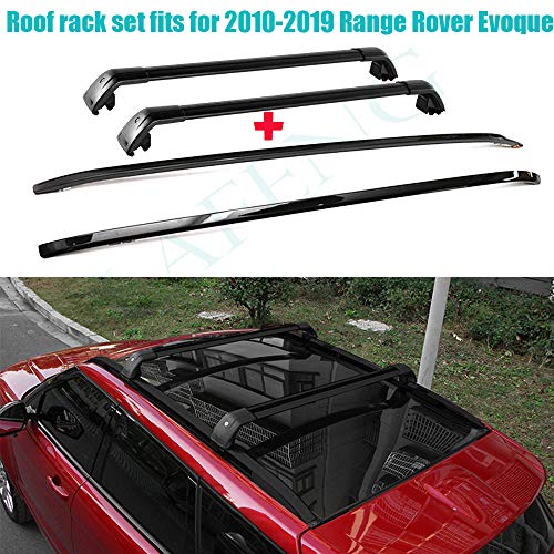 lafeng juego de barras de techo para land rover range rover evoque 2010 2019