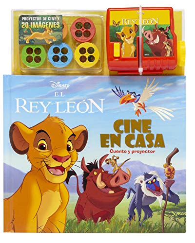 el rey len cine en casa cuento y proyector disney el rey len