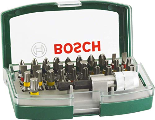 bosch set de 32 unidades para atornillar accesorios para taladro atornillador
