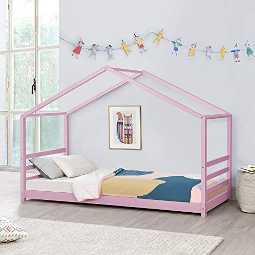 cama para nios de pino vard 90 x 200 cm cama infantil forma de casa cama