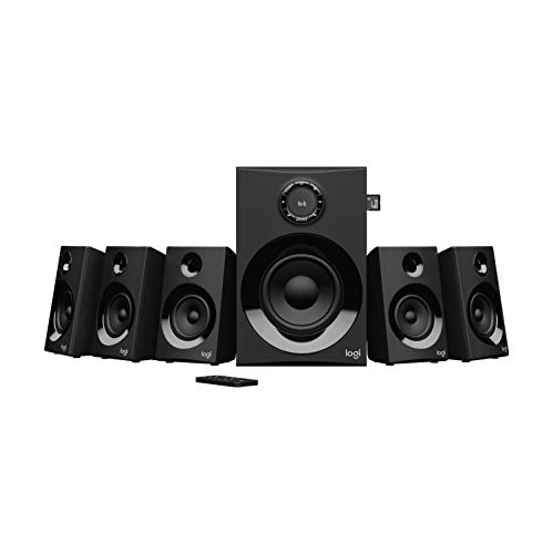 logitech z607 51 sistema de altavoces buetooth con sonido surround 51 160w