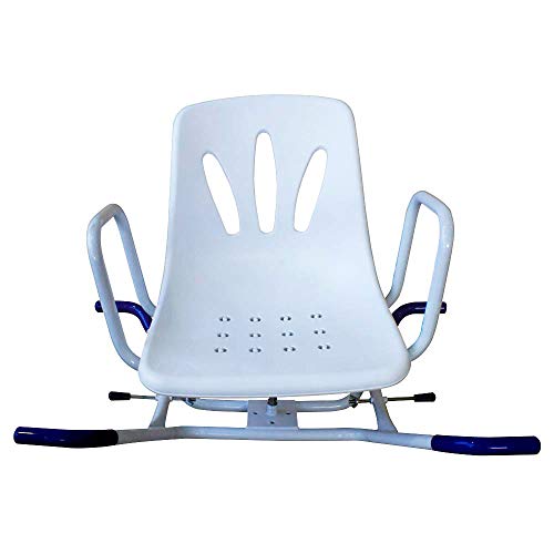 mobiclinic silla de bao giratoria lago reposabrazos y respaldo giro de