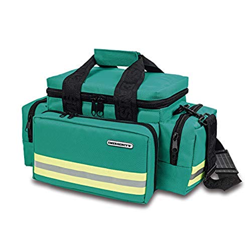 elite bags ems bolsa de emergencias amplia resistente verde