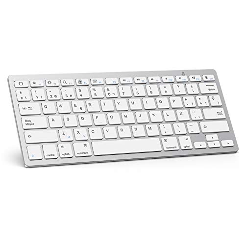 omoton teclado bluetooth espaol ultra delgado para ipadipad proipad