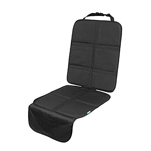 apramo protector para asiento de coche antideslizante isofix compatible largo