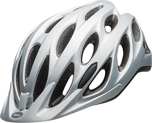 bell tracker casco de ciclismo unisex plata mate talla nica