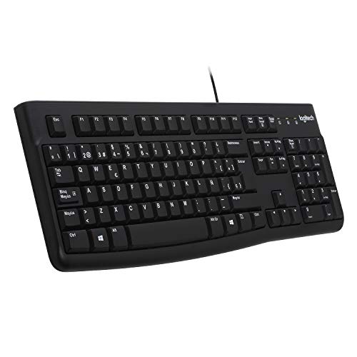 logitech k120 teclado con cable business para windows tamao normal 3