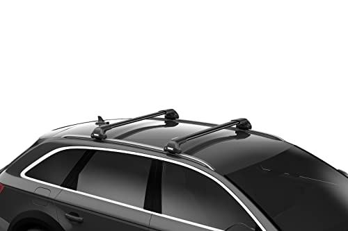 thule 721320 wingbar edge 86 barras de techo color negro 86 cm