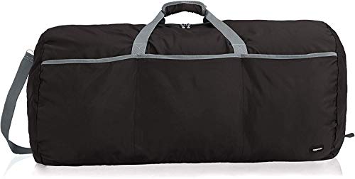 amazon basics bolsa grande de viajedeporte lona 98 l color negro