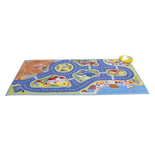 chicco alfombra de juegos de coches multicolor 8058664104406