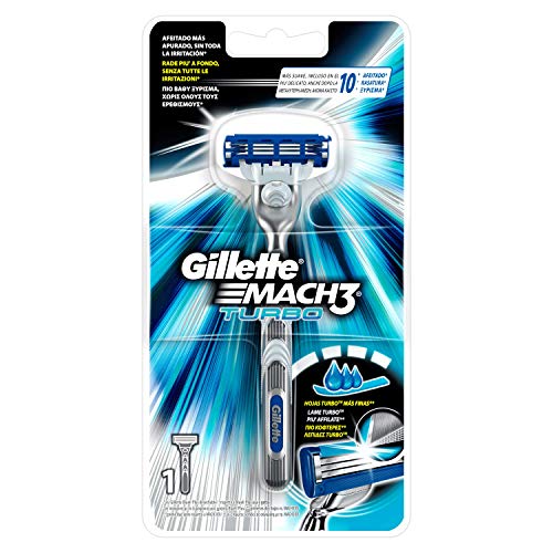 gillette mach3 turbo maquinilla de afeitar