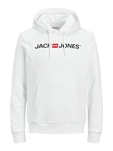 jack jones sudadera jjecorp old logo 12137054 blanco blanco