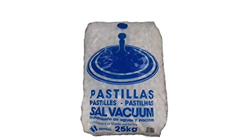 sal descalcificadora 25kg pastillas redondas ms 1kg sal para lavavajillas 1