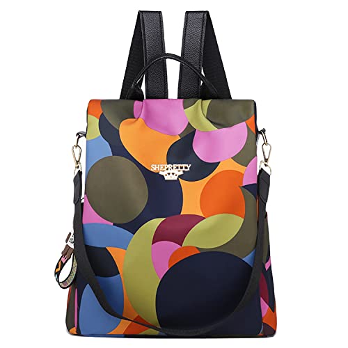 shepretty mochila oxford antirrobo impermeable para mujer al911 colorear