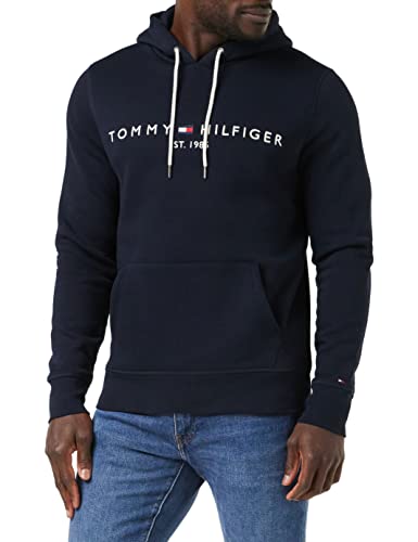 tommy hilfiger tommy logo hoody 0752 sudadera con capucha hombre azul sky