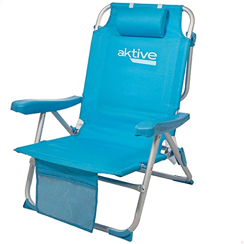 aktive 53983 silla plegable de playa silla con cojn silla plegable tipo