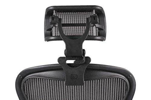 el apoyacabezas original de la silla aeron h4 carbon de herman miller