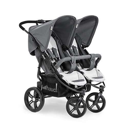 hauck roadster duo slx silla gemelar para gemelos y hermanos de 0 meses