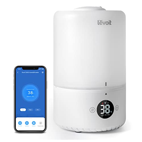 levoit 3l top fill humidificador a bebs para aliviar mocos con 25h