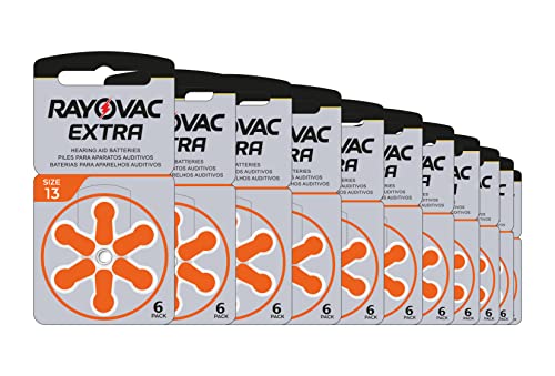 rayovac extra advanced pilas de audfono zinc aire a13pr48 pack de 60 1