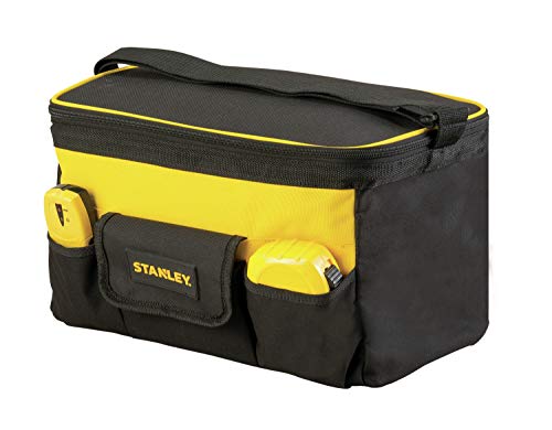 stanley stst1 73615 bolsa profunda para herramientas tapa plana 34cm