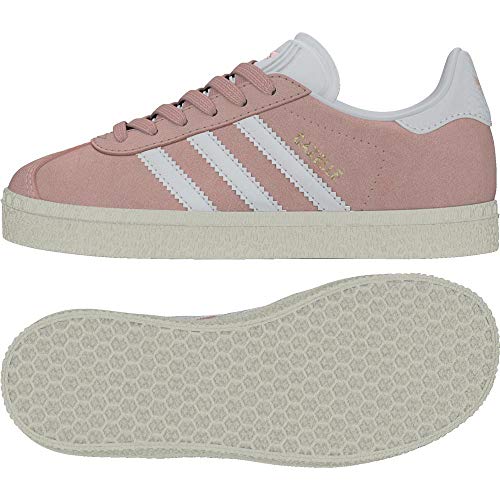 adidas gazelle c sneaker rosa icey pink f17 ftwr white gold met 30 eu