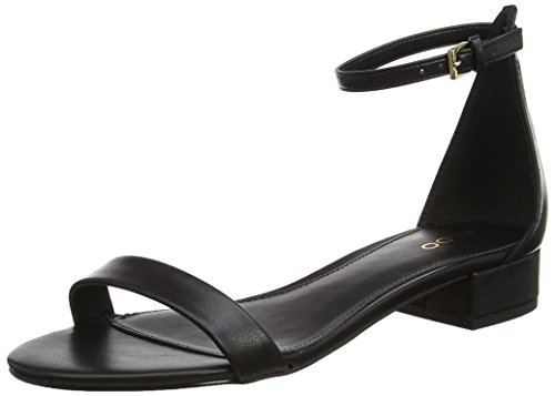 aldo angilia sandalias bajas para mujer negro black synthetic 375