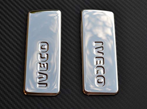 esk 2 piezas de acero inoxidable manijas de puerta cubiertas para