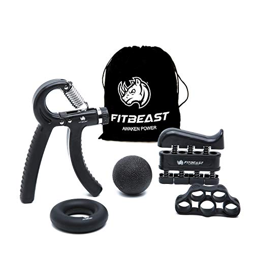 fitbeast kit de entrenamiento para ejercitar el agarre paquete de 5 piezas 1